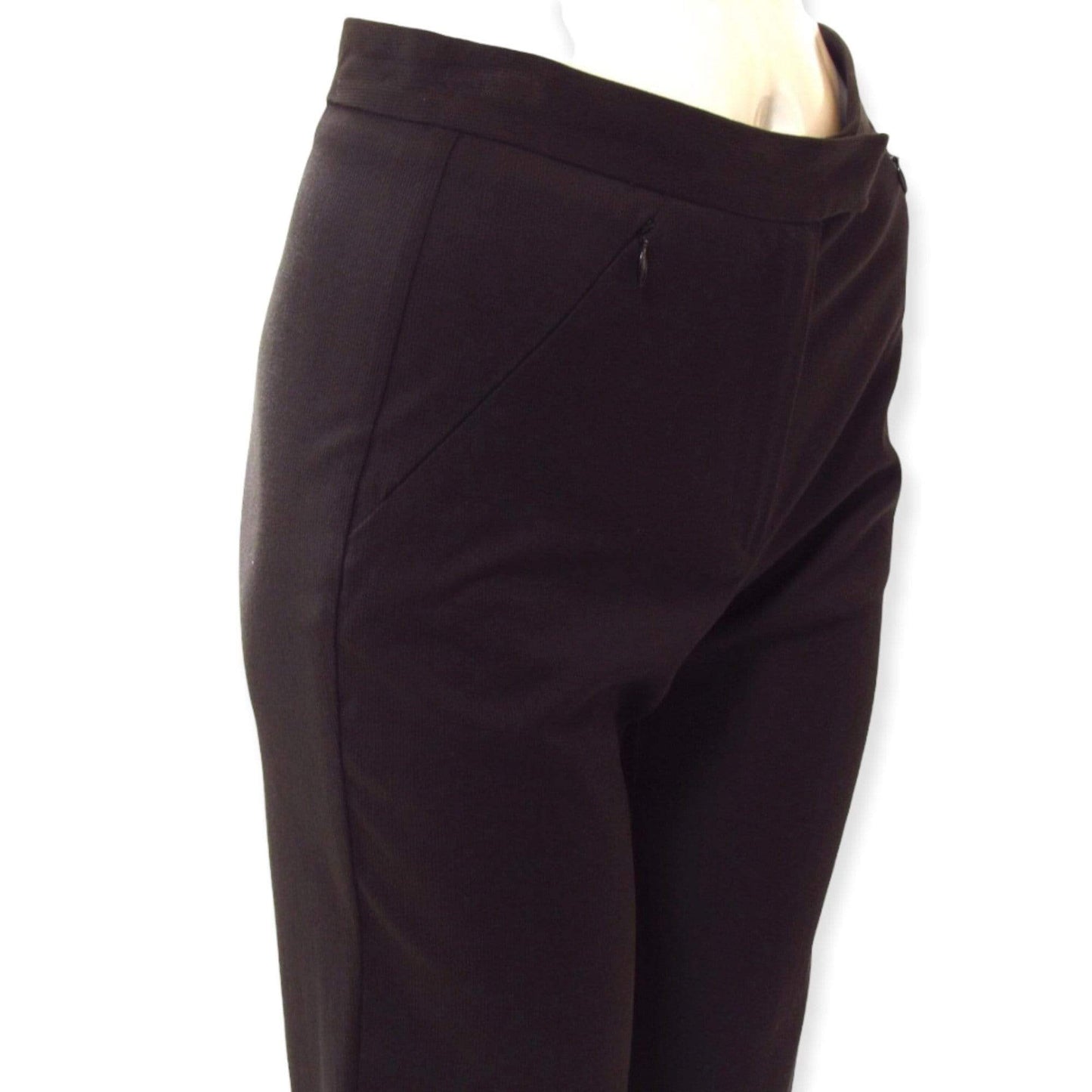 Maison Martin Margiela Pants 40 / Black / Cotton and rayon Maison Martin Margiela Straight Pant