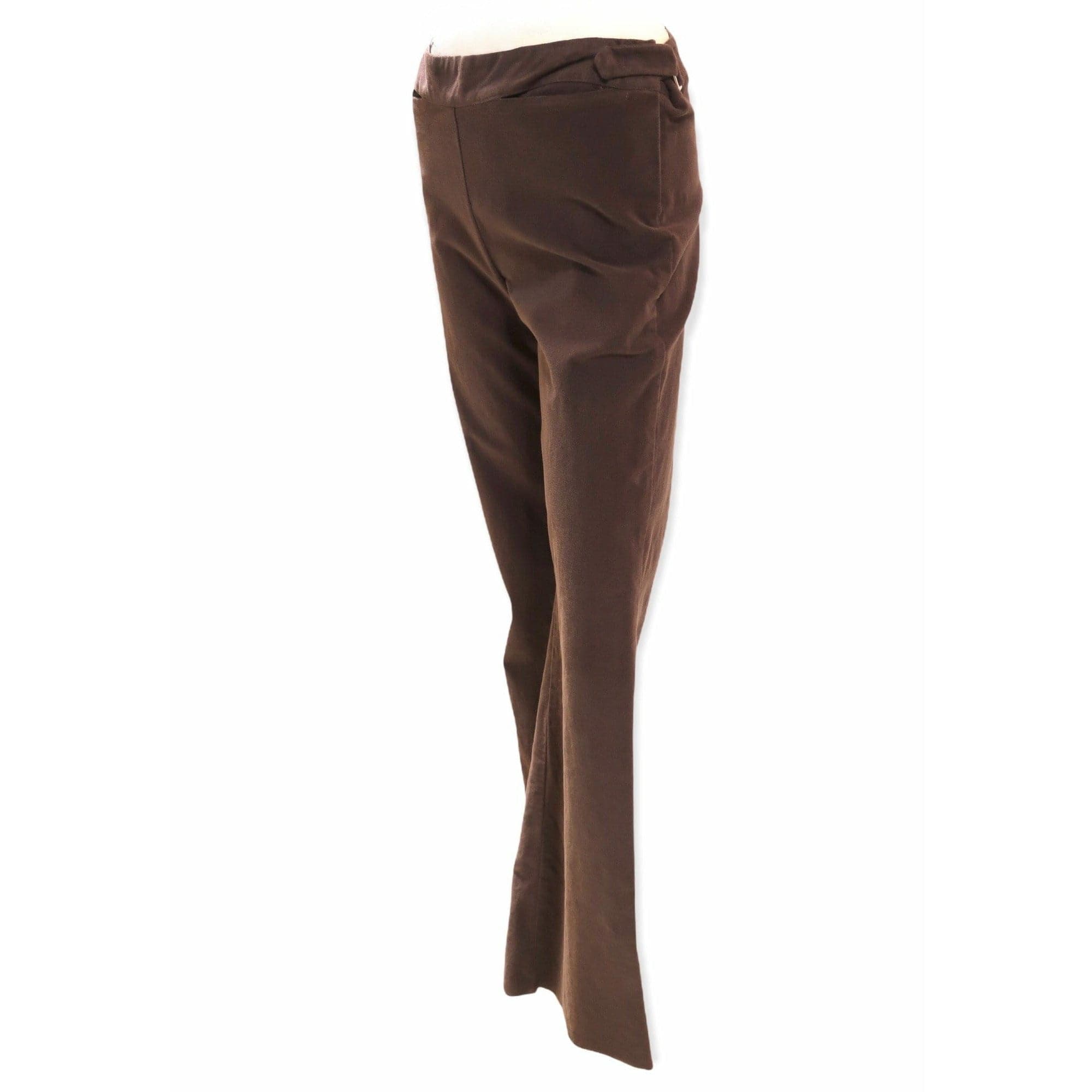 Pants Maison Martin Margiela High Cut Wide Leg Pant - Flannel Wide Leg Dark Grey Dark Slate Gray