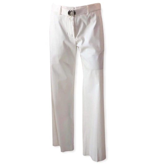 Pants Maison Martin Margiela Belted Straight Pant Gray