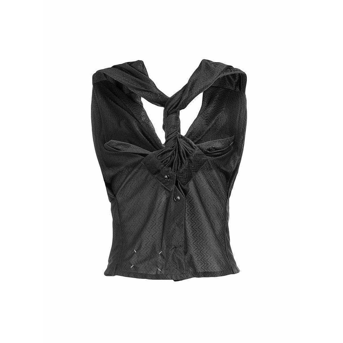 Shirts & Tops Maison Martin Margiela Halter Top Dark Slate Gray