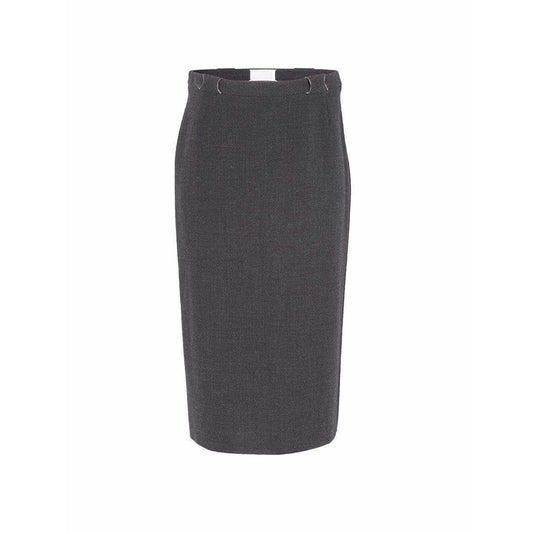 Skirts Maison Martin Margiela Belted Pencil Skirt Dark Slate Gray