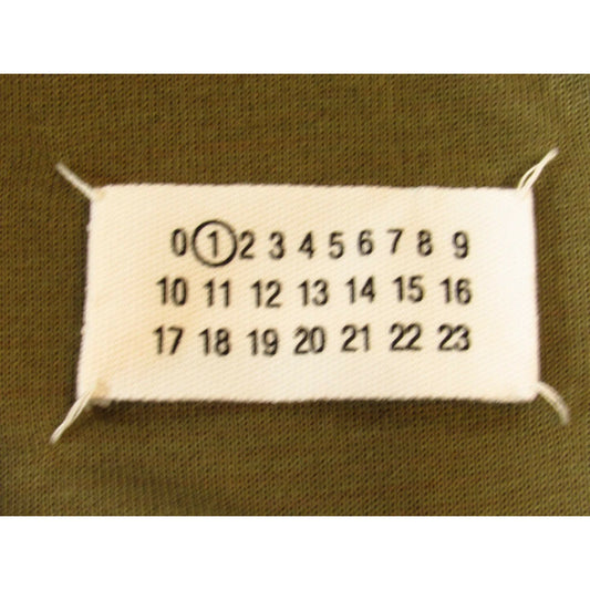 Skirts Maison Martin Margiela Olive Wrap Front Skirt - Rayon Knit Olive Bisque