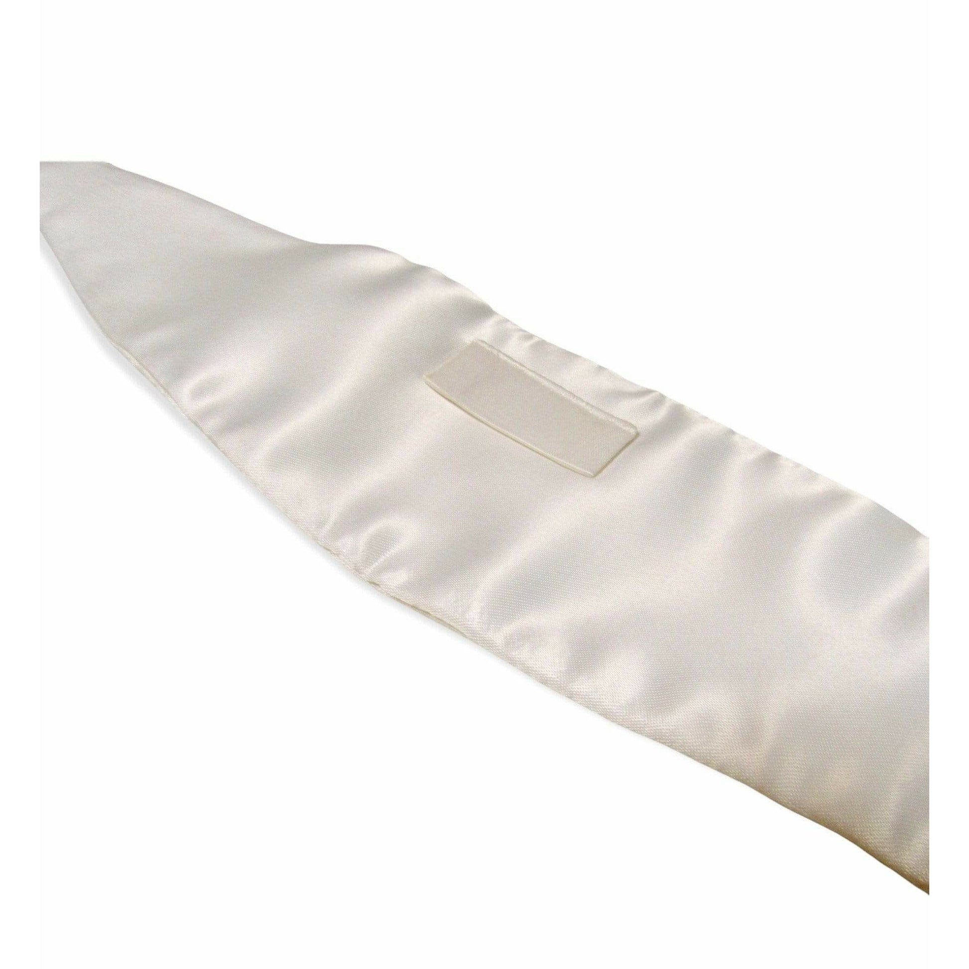 Maison Martin Margiela Vintage White Satin Cummerbund - Anastasia Boutique