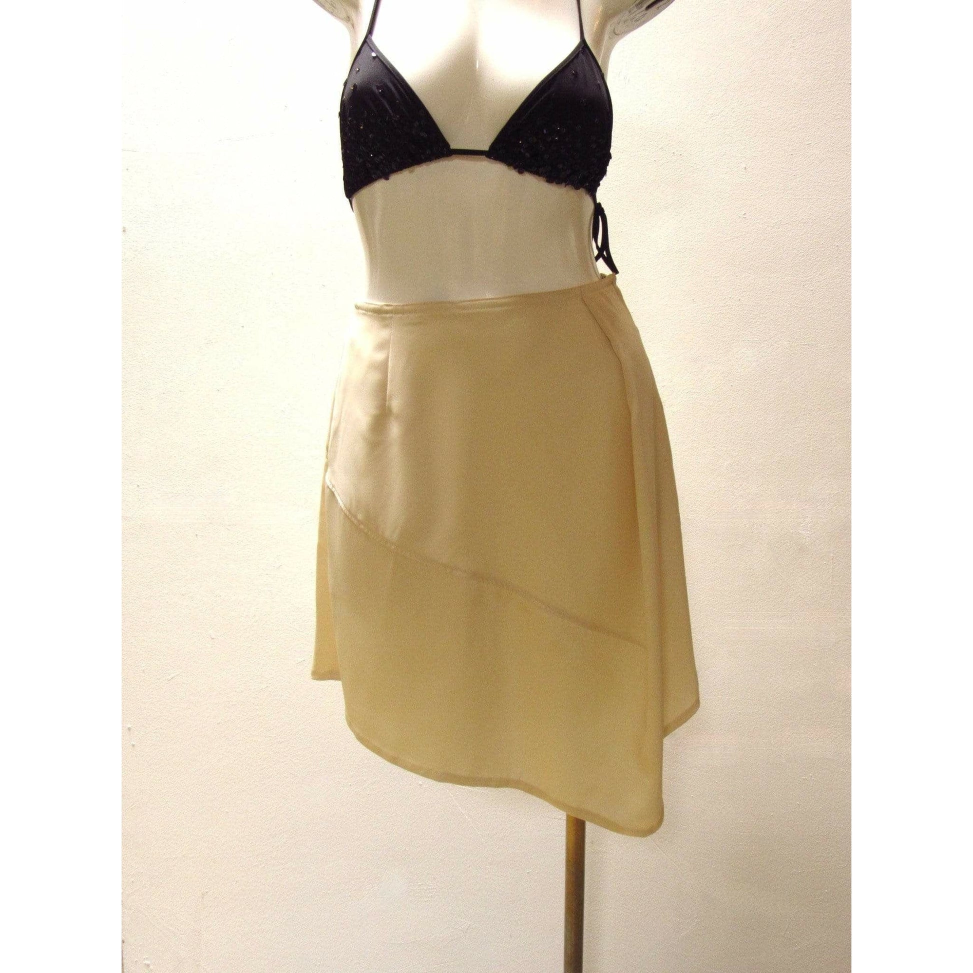 Skirts Matsuda Vintage Ivory Asymmetrical Skirt Antique White