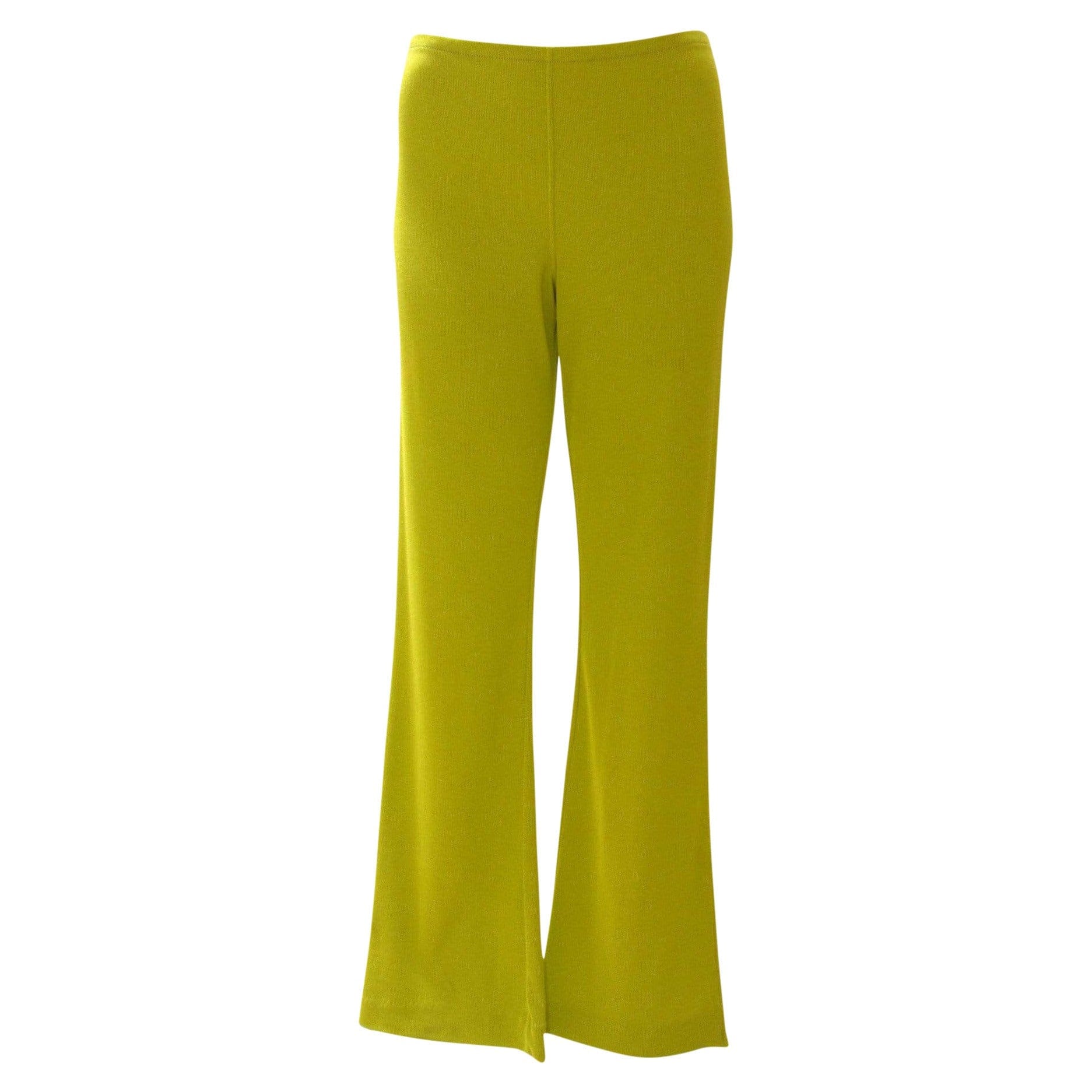 Matsuda Vintage Chartreuse Stretch Pant - Anastasia Boutique