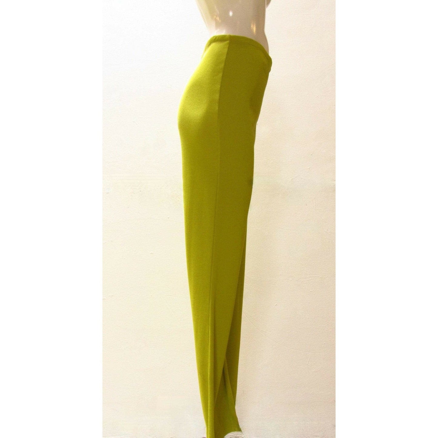 Matsuda Vintage Chartreuse Stretch Pant - Anastasia Boutique