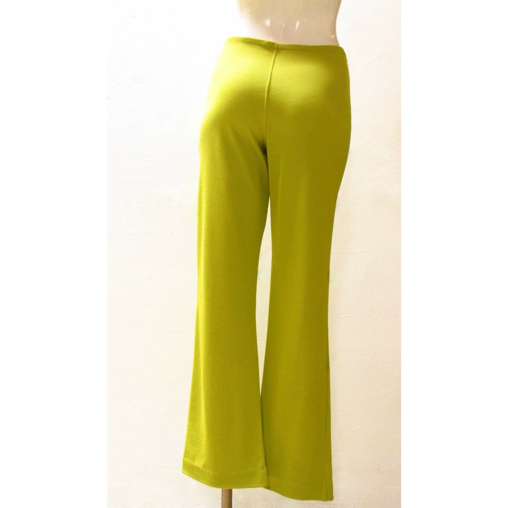 Matsuda Vintage Chartreuse Stretch Pant - Anastasia Boutique