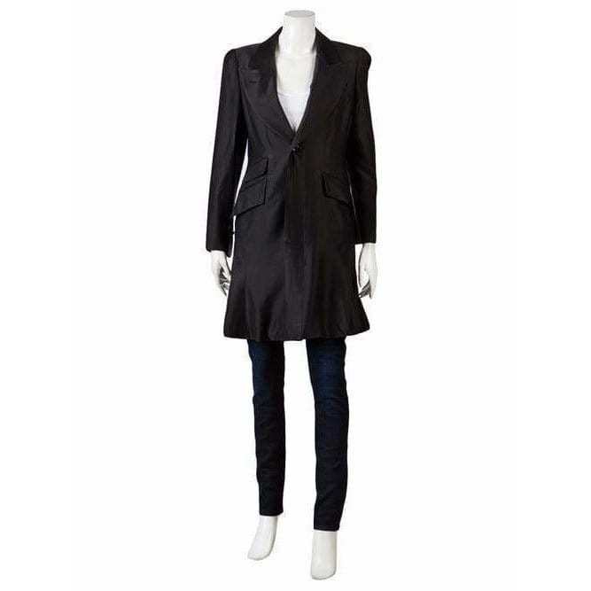 Matsuda Vintage Womens Jackets + Coats Black / IT 40 / Acetate and wool Matsuda Vintage Coat Dress