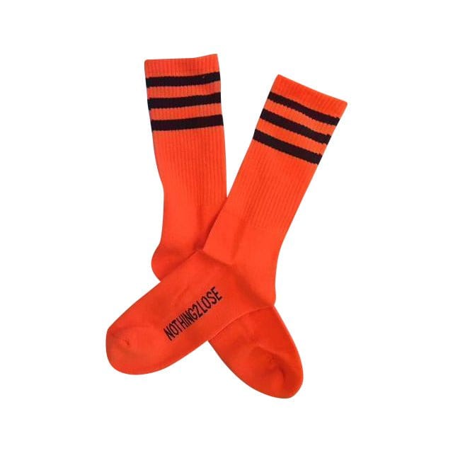 socks Sport Socks Orange Red