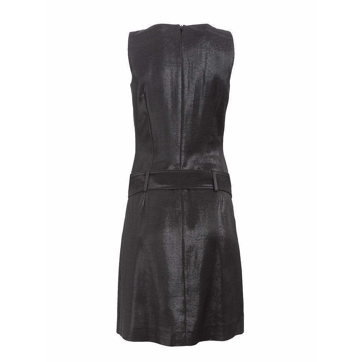 Dresses Paco Rabanne Sleeveless Belted Dress Dark Slate Gray