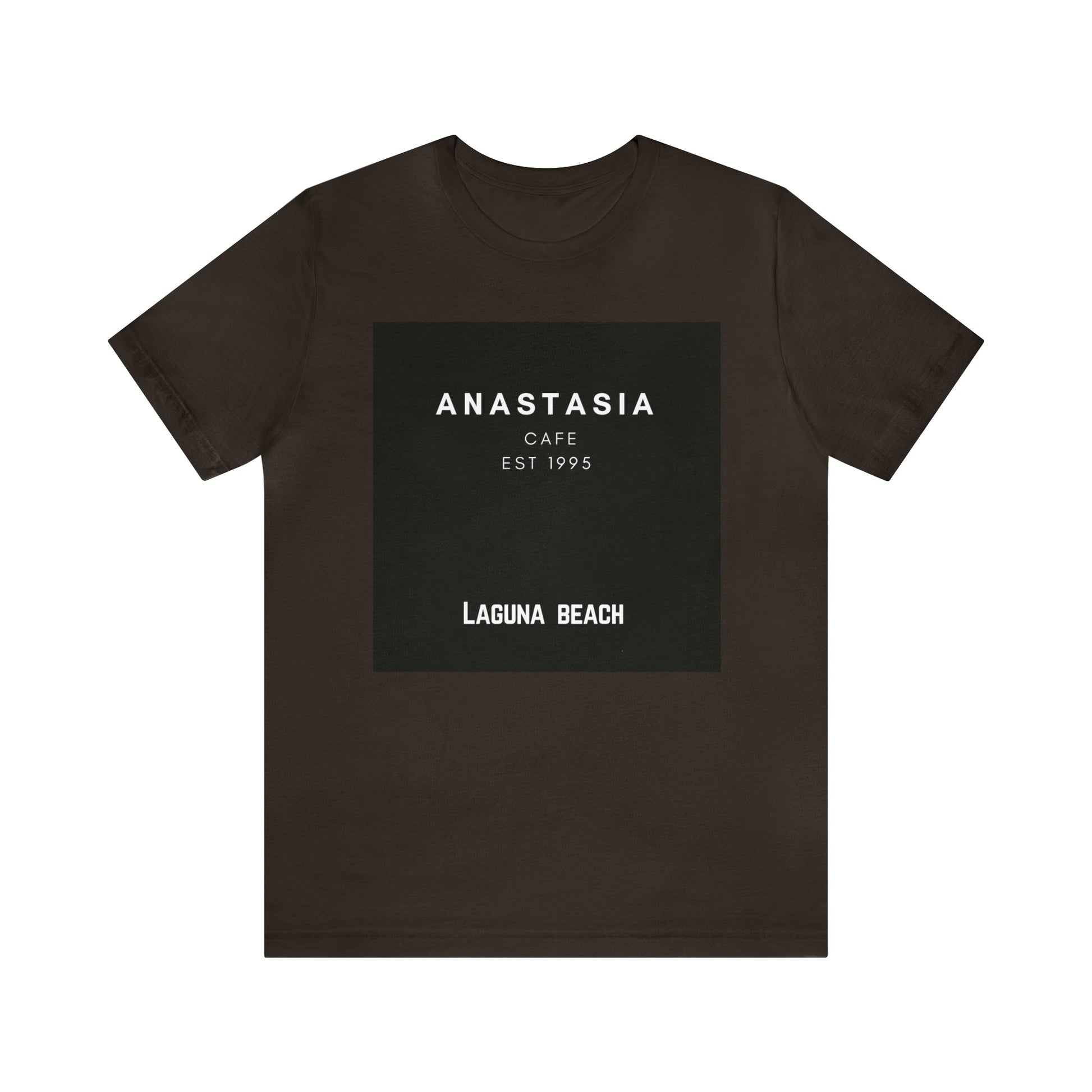 Printify T-Shirt M / Brown Unisex Jersey Short Sleeve Tee