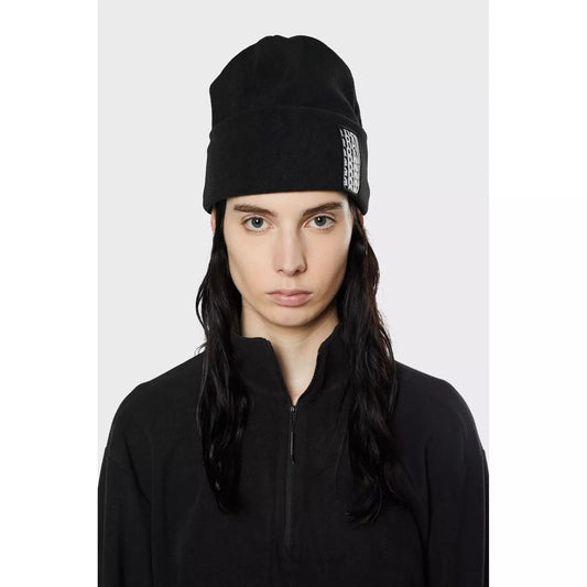 RAINS Fleece Beanie Black