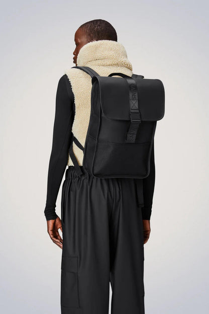 RAINS Backpacks H16.5 x W11.4 x D4.1 inches / Black / Polyester RAINS Trail Backpack Mini