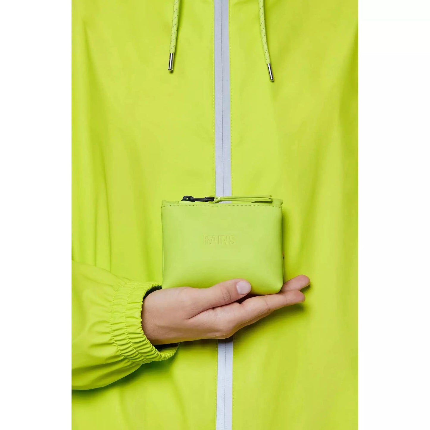 Bags RAINS Cosmetic Bag Micro Yellow Green