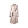 Rick Owens Coats & Jackets 50 / Pearl / Cotton Rick Owens Trench Coat - Oversized Pearl Cotton Canvas