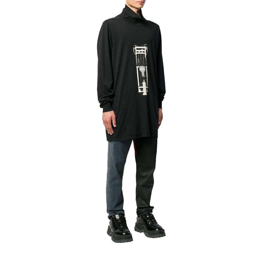 long sleeves T-Shirt Rick Owens DRKSHDW Long Sleeve Surf Tee Black