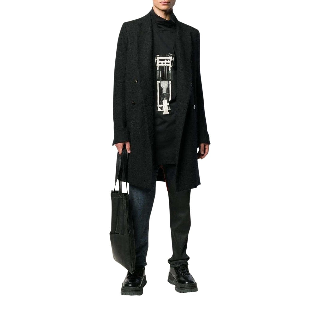 long sleeves T-Shirt Rick Owens DRKSHDW Long Sleeve Surf Tee Black