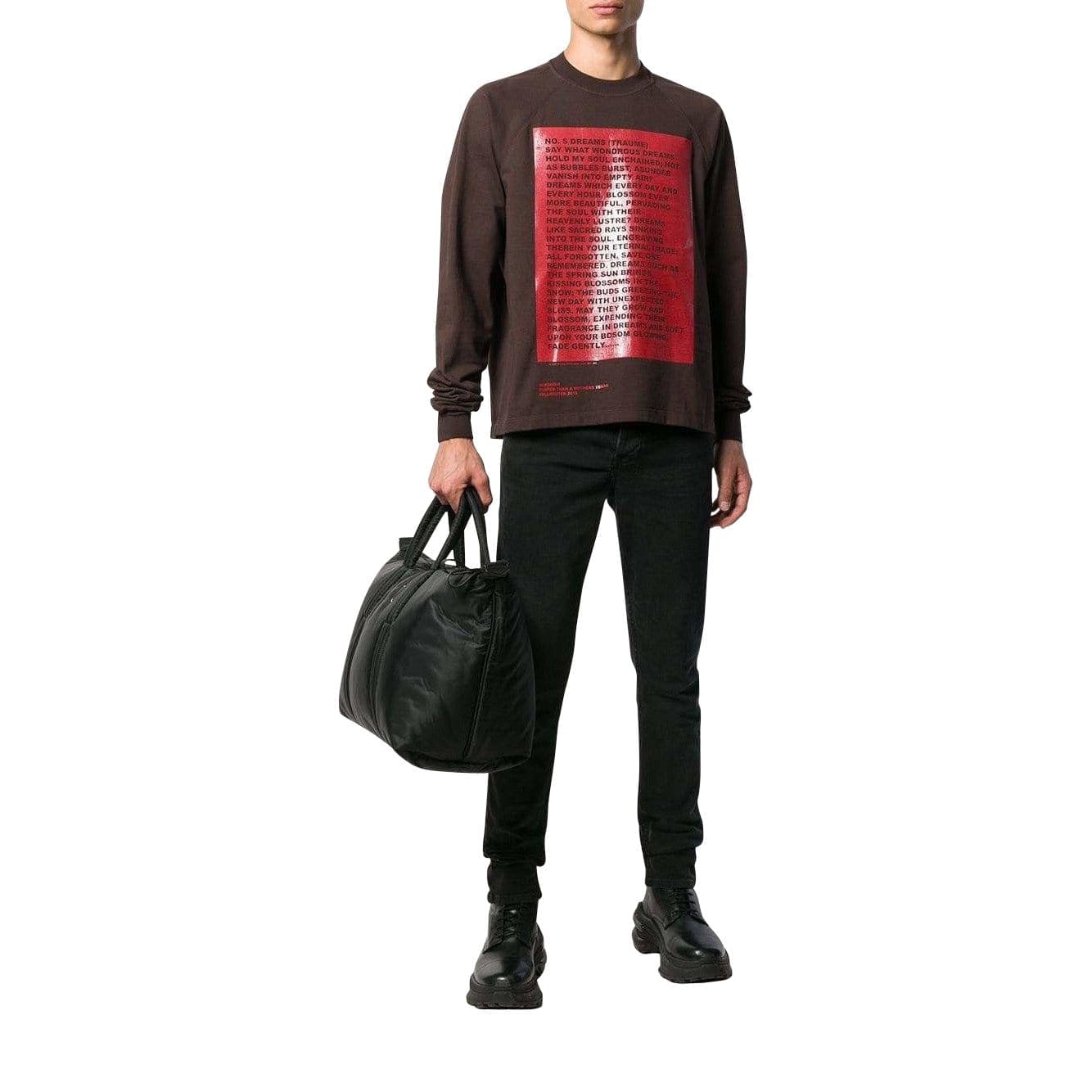 Rick Owens DRKHDW MEN Mens Sweatshirts Printed Sweatshirt