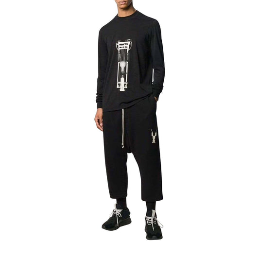 Rick Owens DRKHDW MEN Mens Sweatshirts s / black Printed Sweatshirt