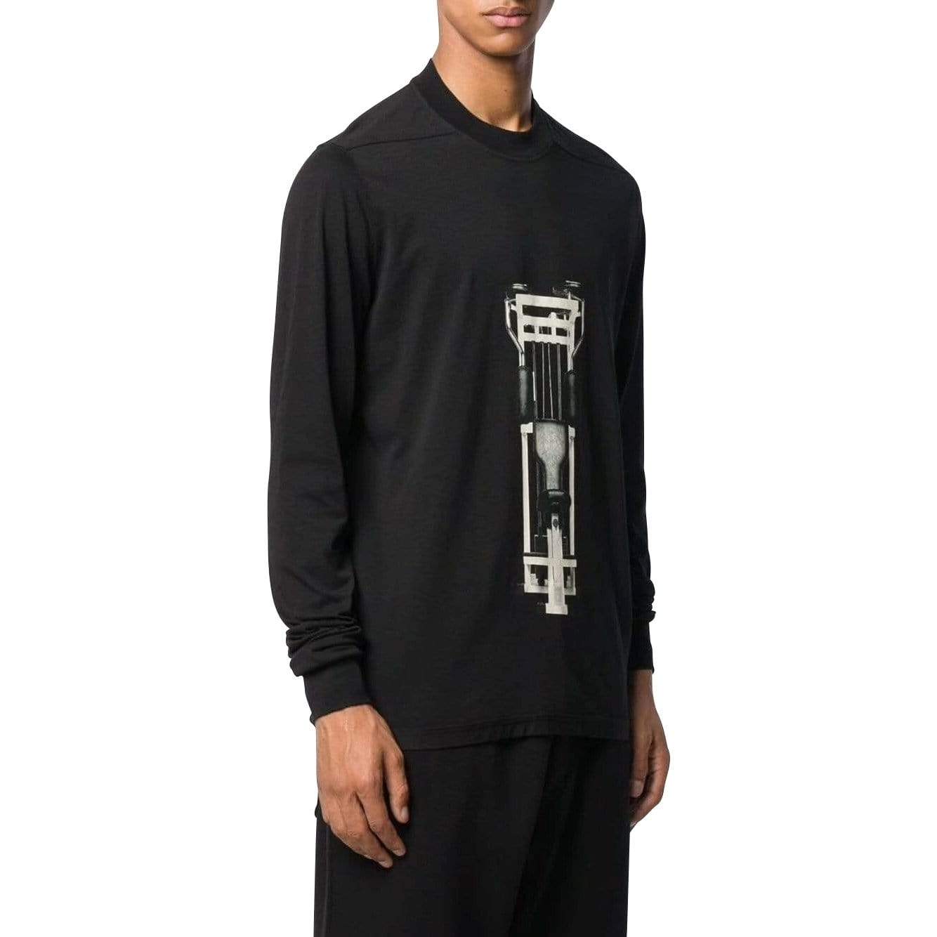 Rick Owens DRKHDW MEN Mens Sweatshirts s / black Printed Sweatshirt