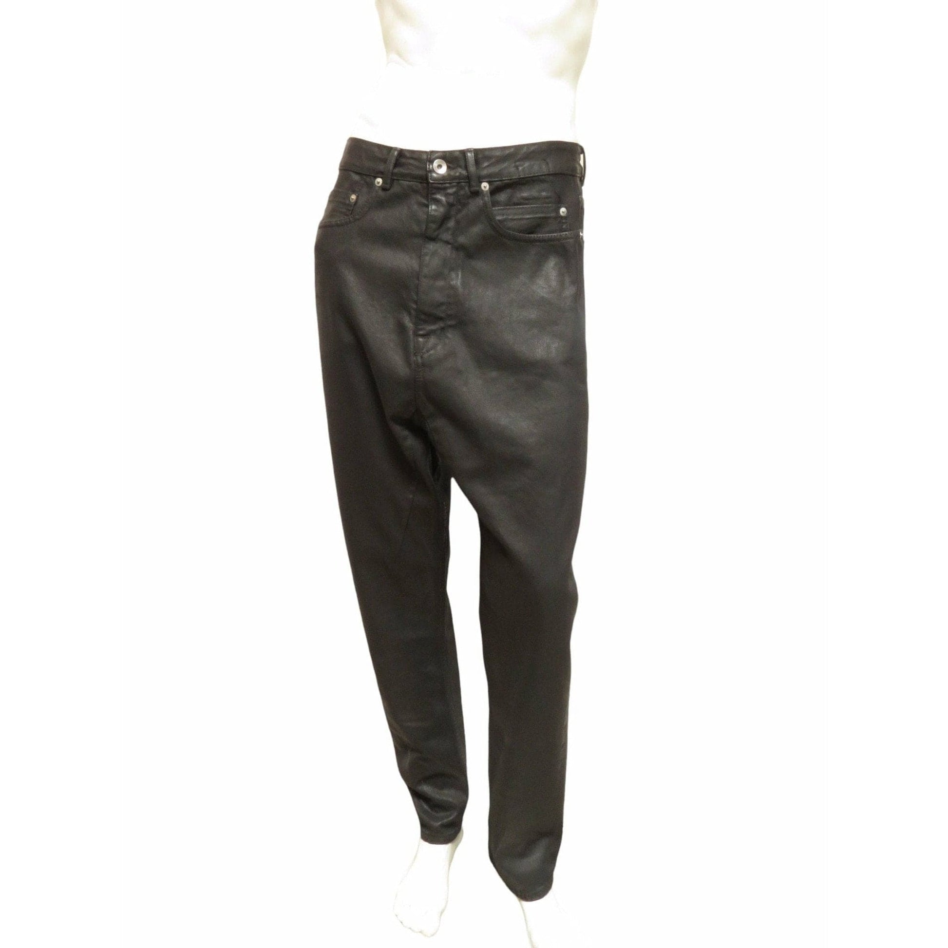 Pants Rick Owens DRKSHDW Drop Crotch Jeans Dark Slate Gray