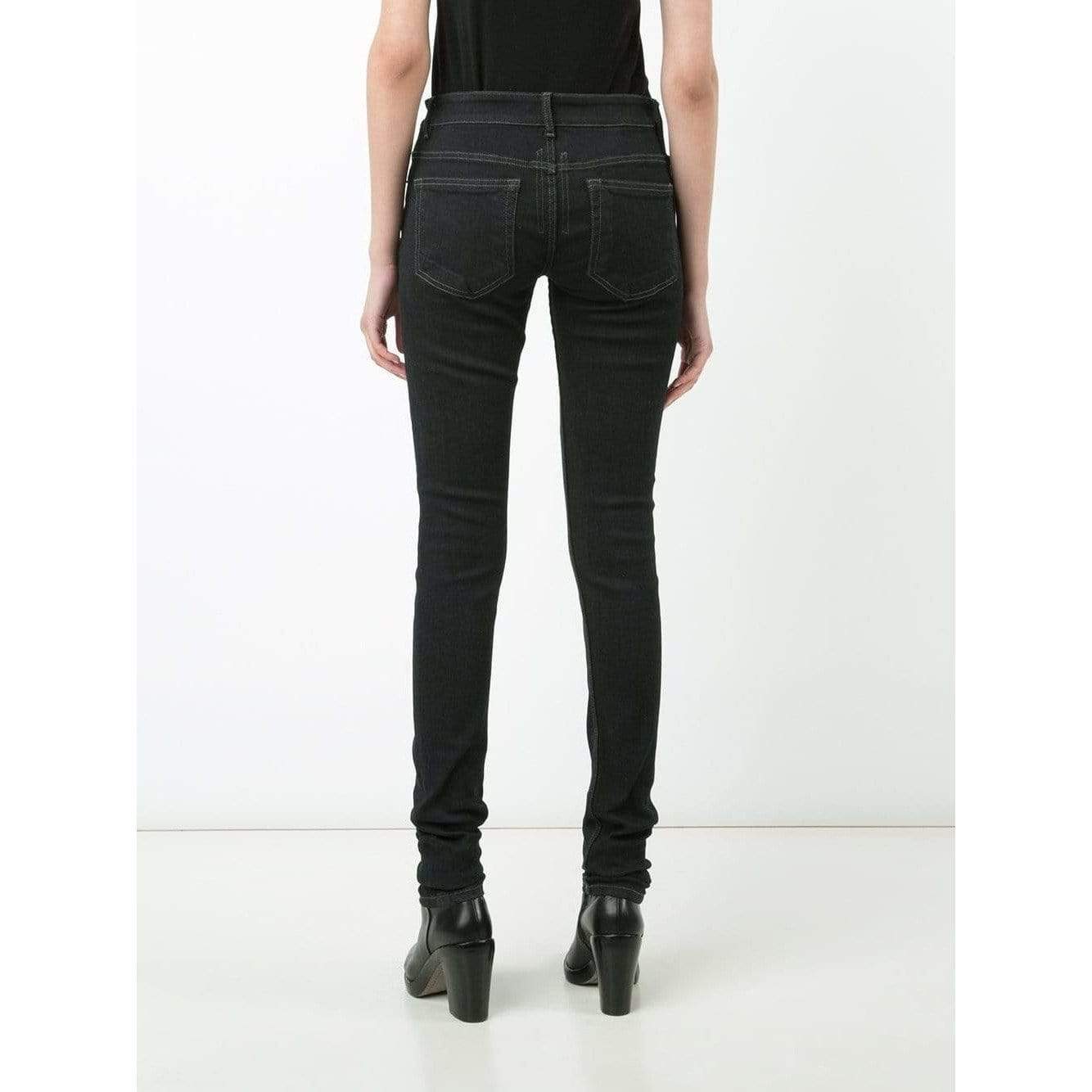 Pants Rick Owens DRKSHDW Detroit Cut Skinny Jeans Dark Slate Gray