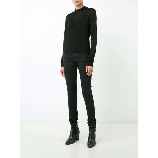 Pants Rick Owens DRKSHDW Detroit Cut Skinny Jeans Black