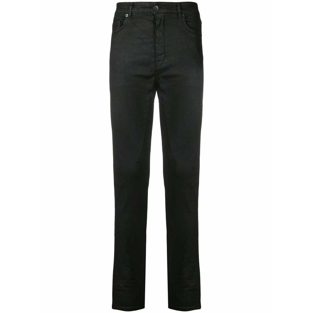 Rick Owens DRKSHDW Black Wax pants Black