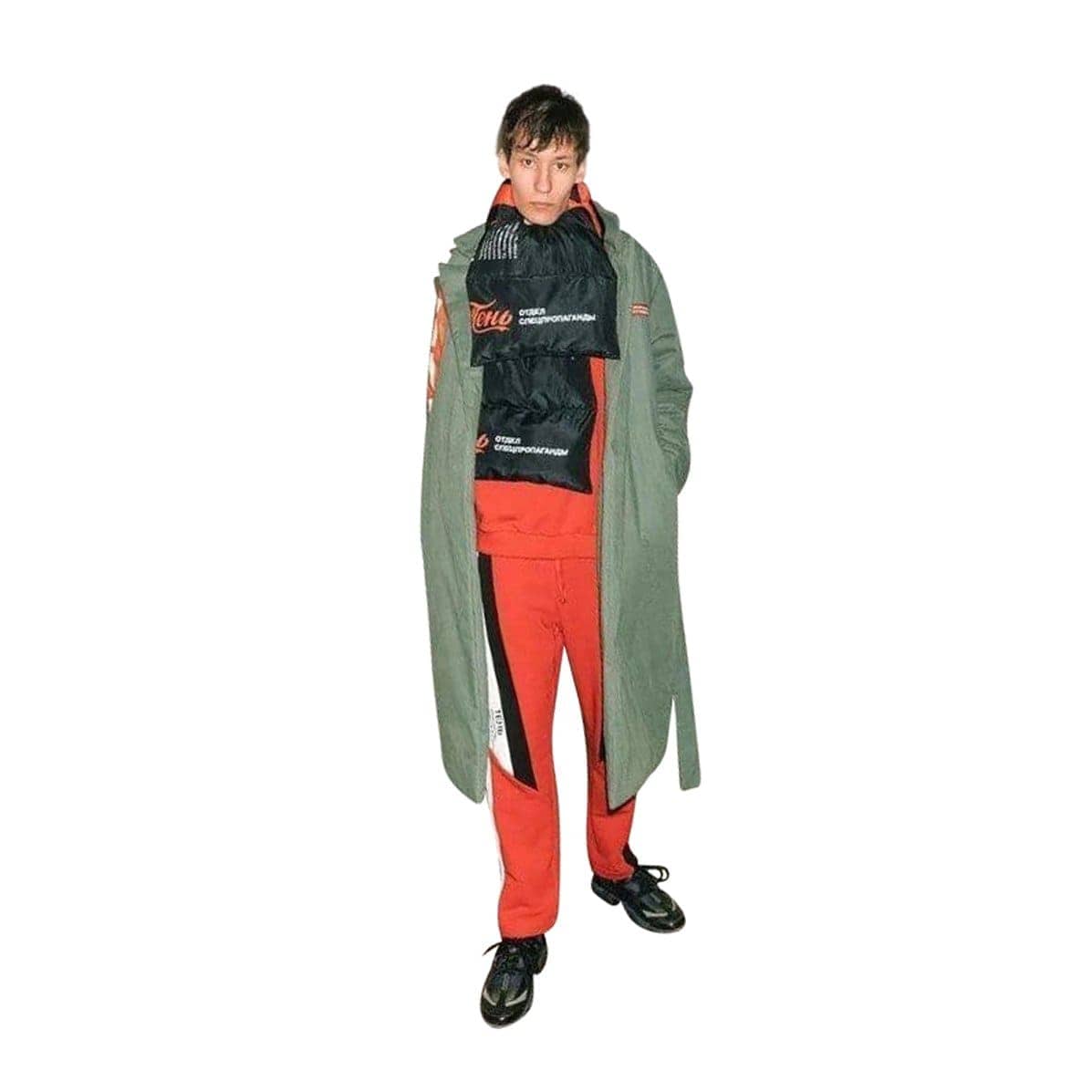 Coats & Jackets T3CM Long Coat Slate Gray