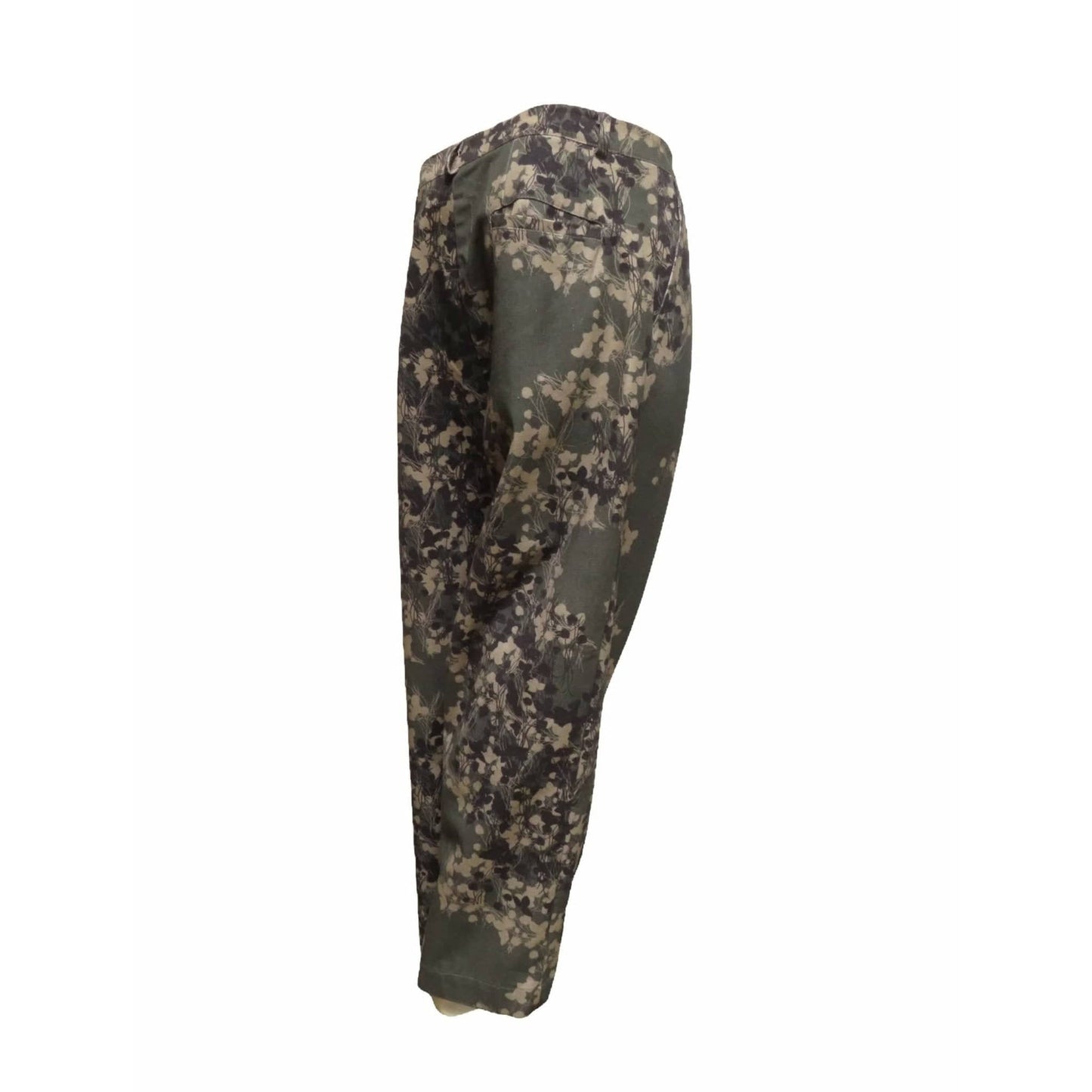 Mens Pants T3CM Clover Camo Printed Pants Dark Slate Gray