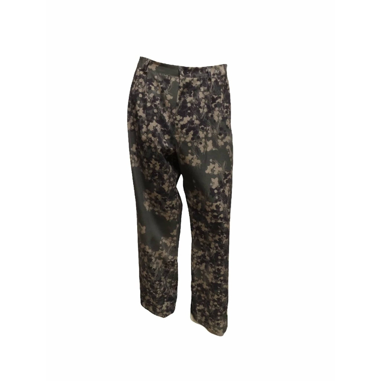 Mens Pants T3CM Clover Camo Printed Pants Dark Slate Gray