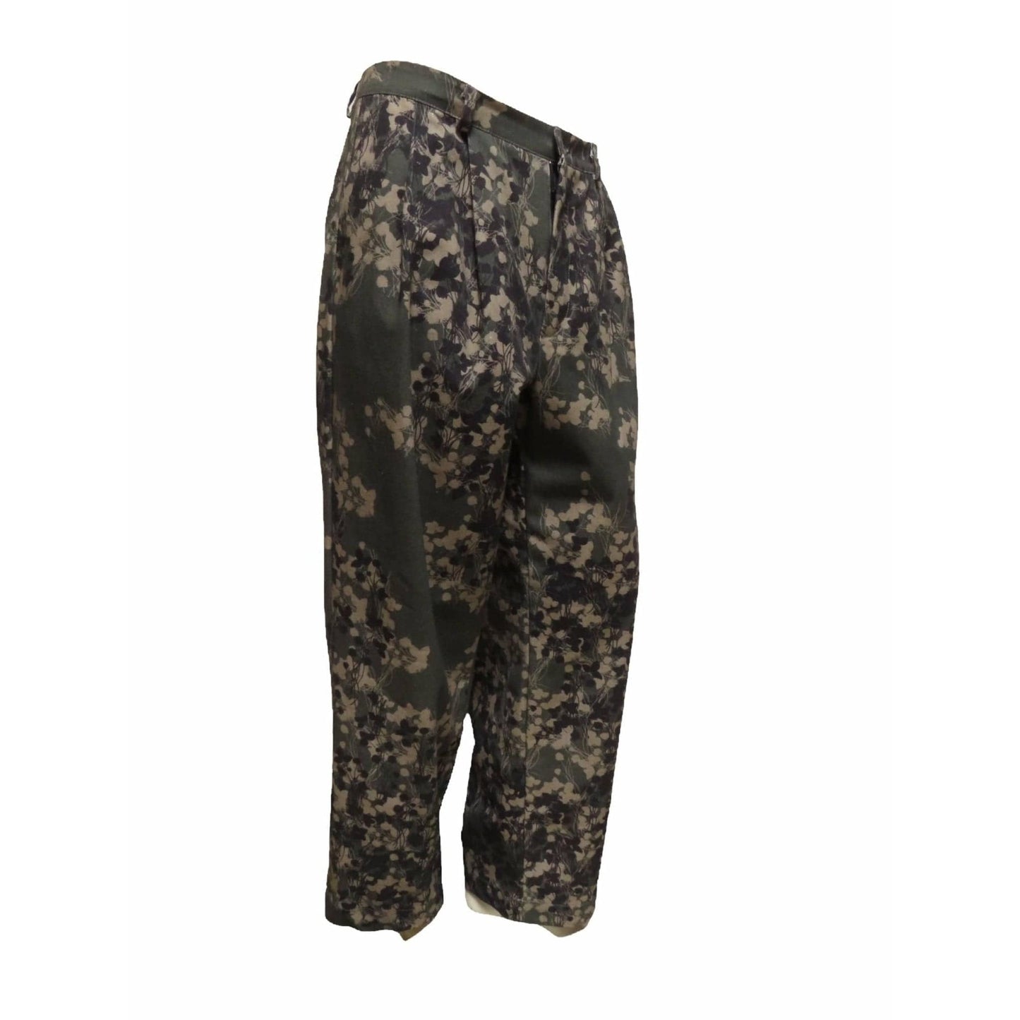 Mens Pants T3CM Clover Camo Printed Pants Dark Slate Gray