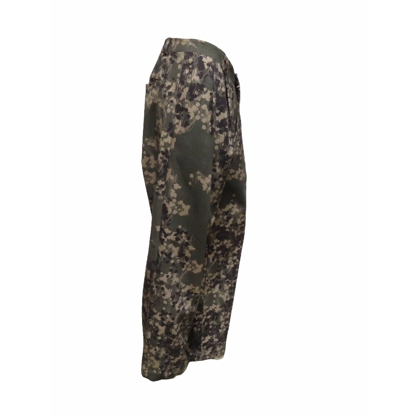 Mens Pants T3CM Clover Camo Printed Pants Dark Slate Gray