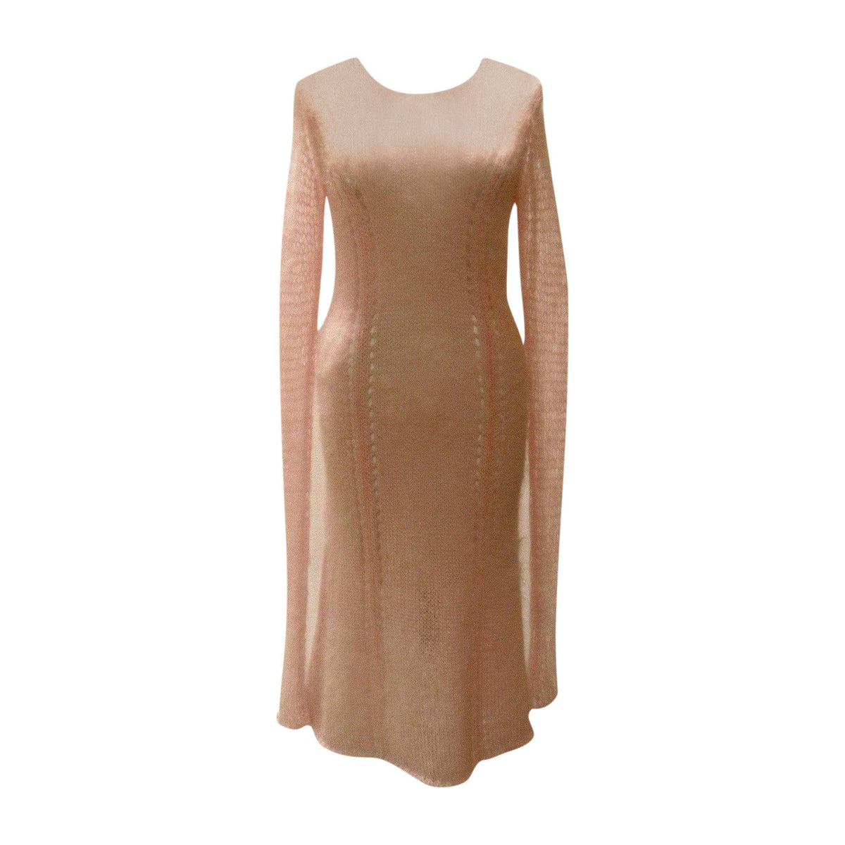 pink mohair sweater dress Hand Knitted Mohair Dress PINK Fuzzy Fetish Jersey Massive Long Turtleneck Sweater by EXTRAVAGANTZA