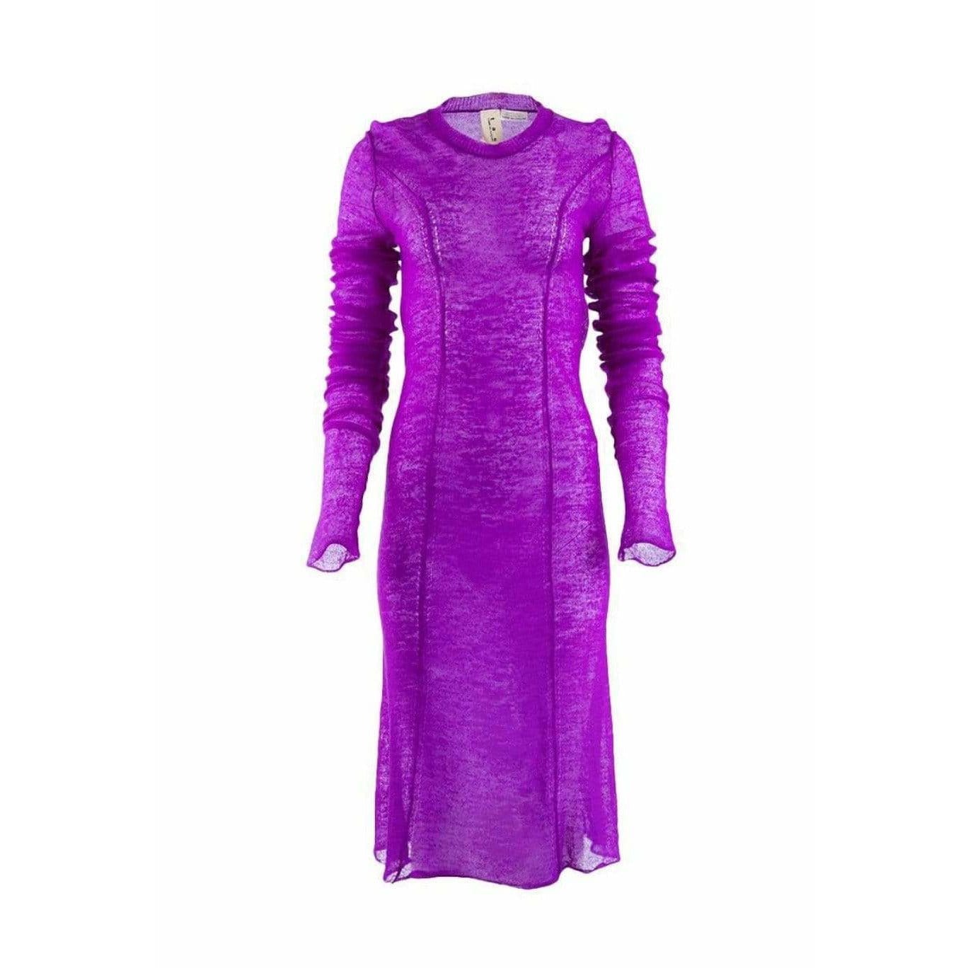 Dresses Tao Comme Des Garçons Mohair Knit Dress Dark Orchid