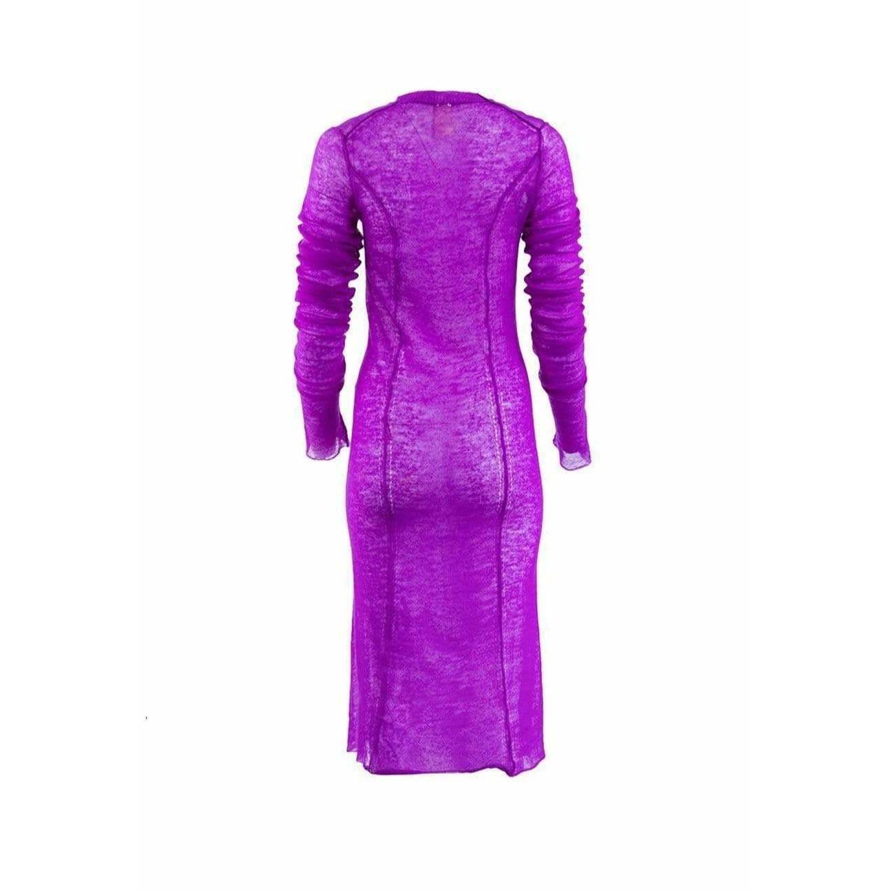 Dresses Tao Comme Des Garçons Mohair Knit Dress Dark Orchid