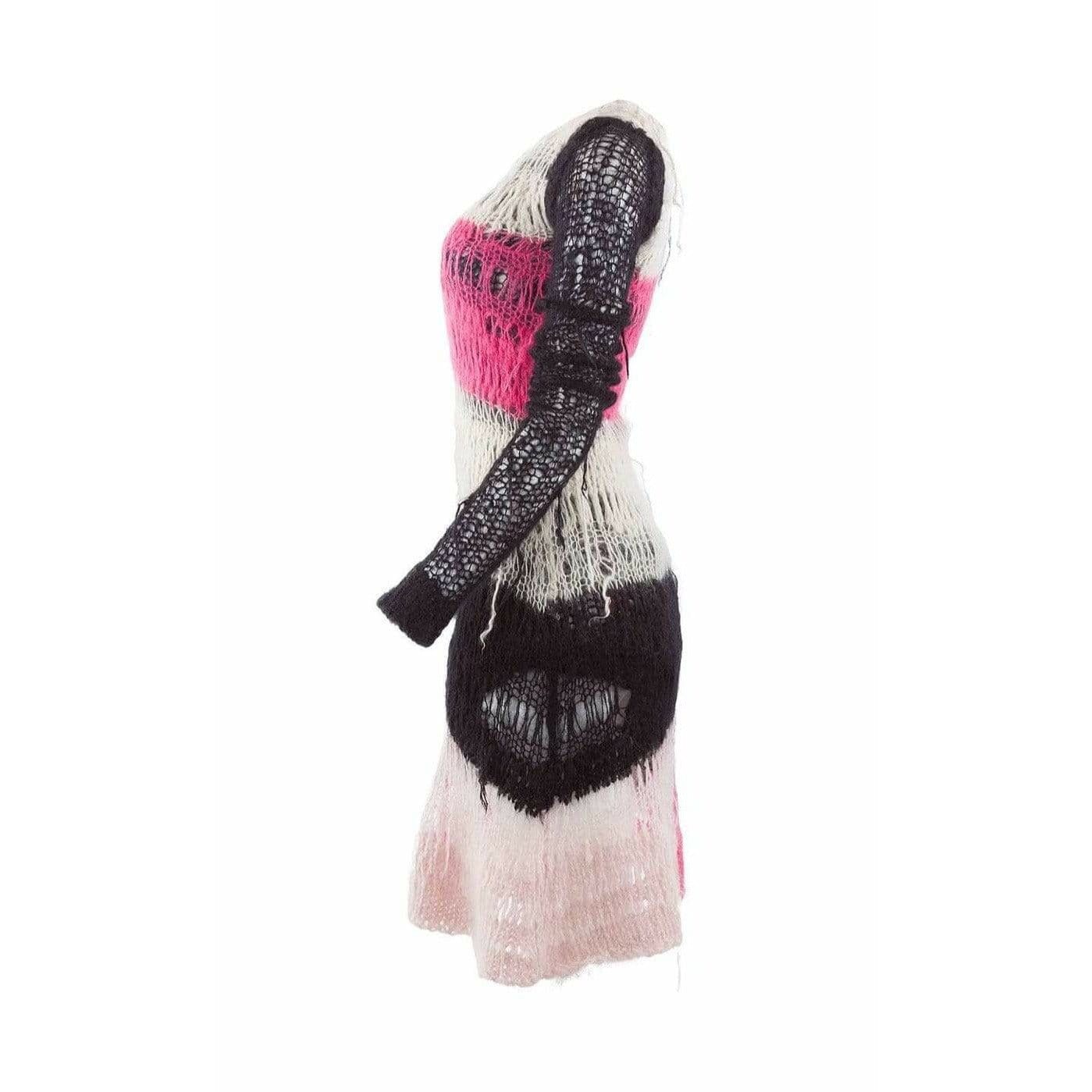 Tao Comme Des Garons Hand Knit Mohair Dress Tao Comme Des Garons Hand Knit Mohair Dress