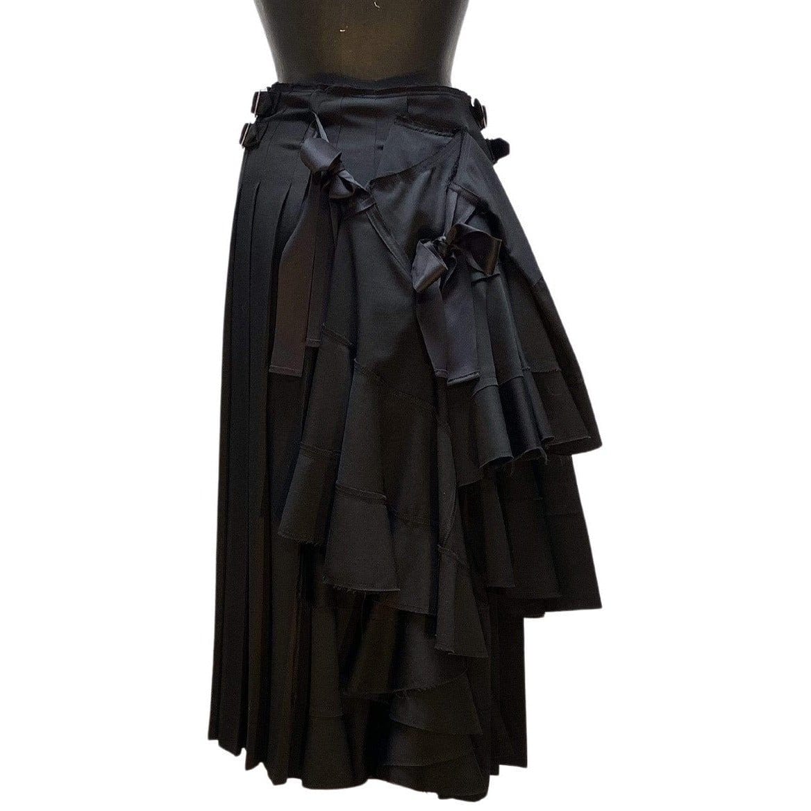 TAO CDG Pleated Skirt Black