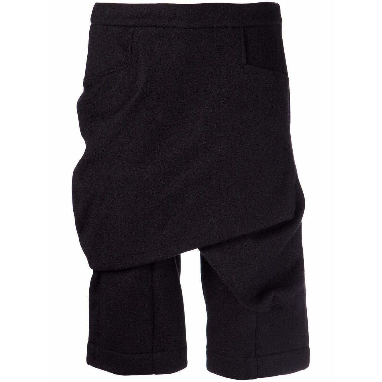 Thamanyah Drop Crotch Shorts Black