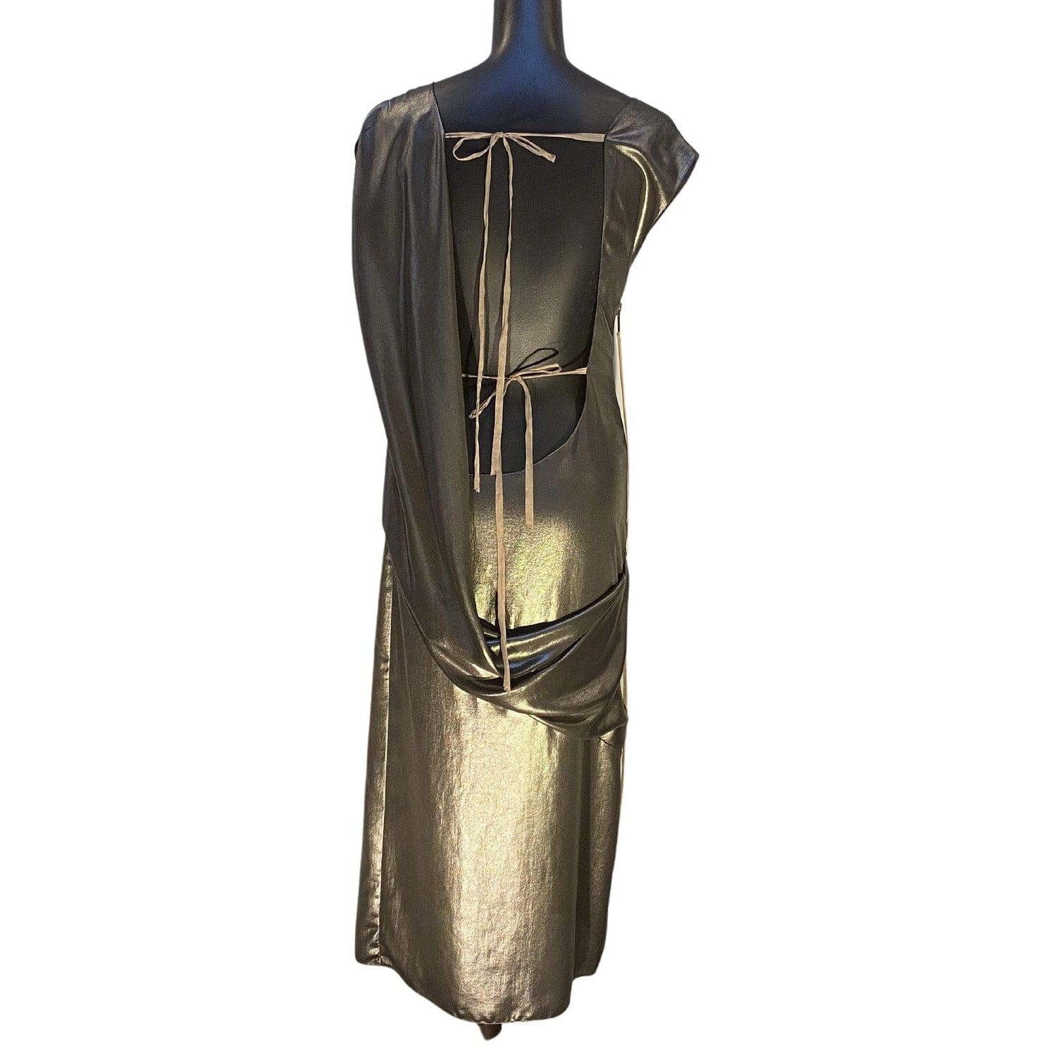 Thimister Silvery Lame Dress Thimister Silvery Lame Dress