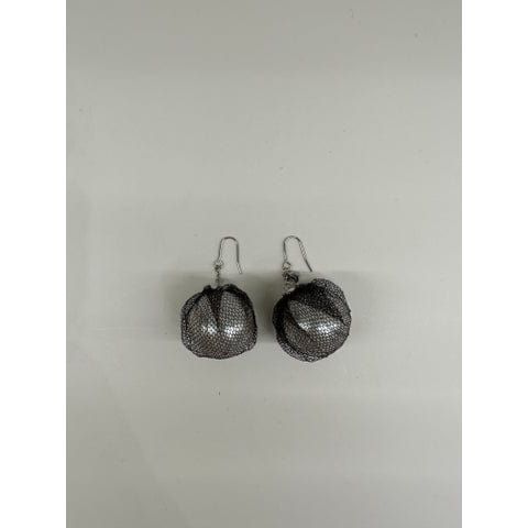Undercover Earrings OS / Black / Silk and Pearl Undercover Pearl Earrings