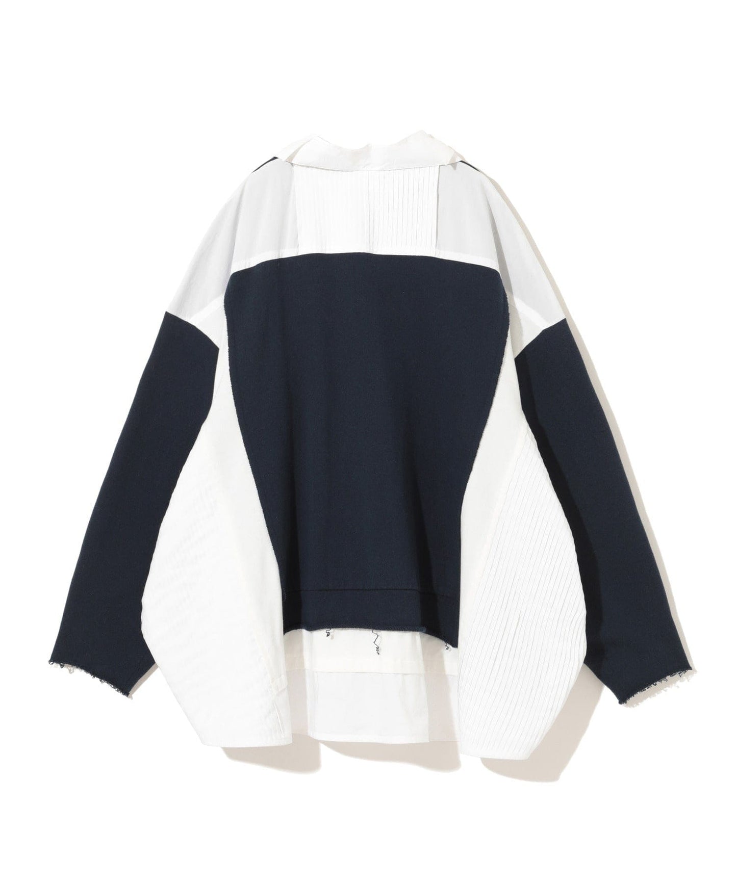 Undercover Shirts & Tops Navy / 1 / Cotton Undercover Navy Cotton Sweat Pullover