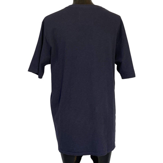 Shirts & Tops Undercover "Anti-materialist" Tee - Navy Cotton Graphic Dark Slate Gray