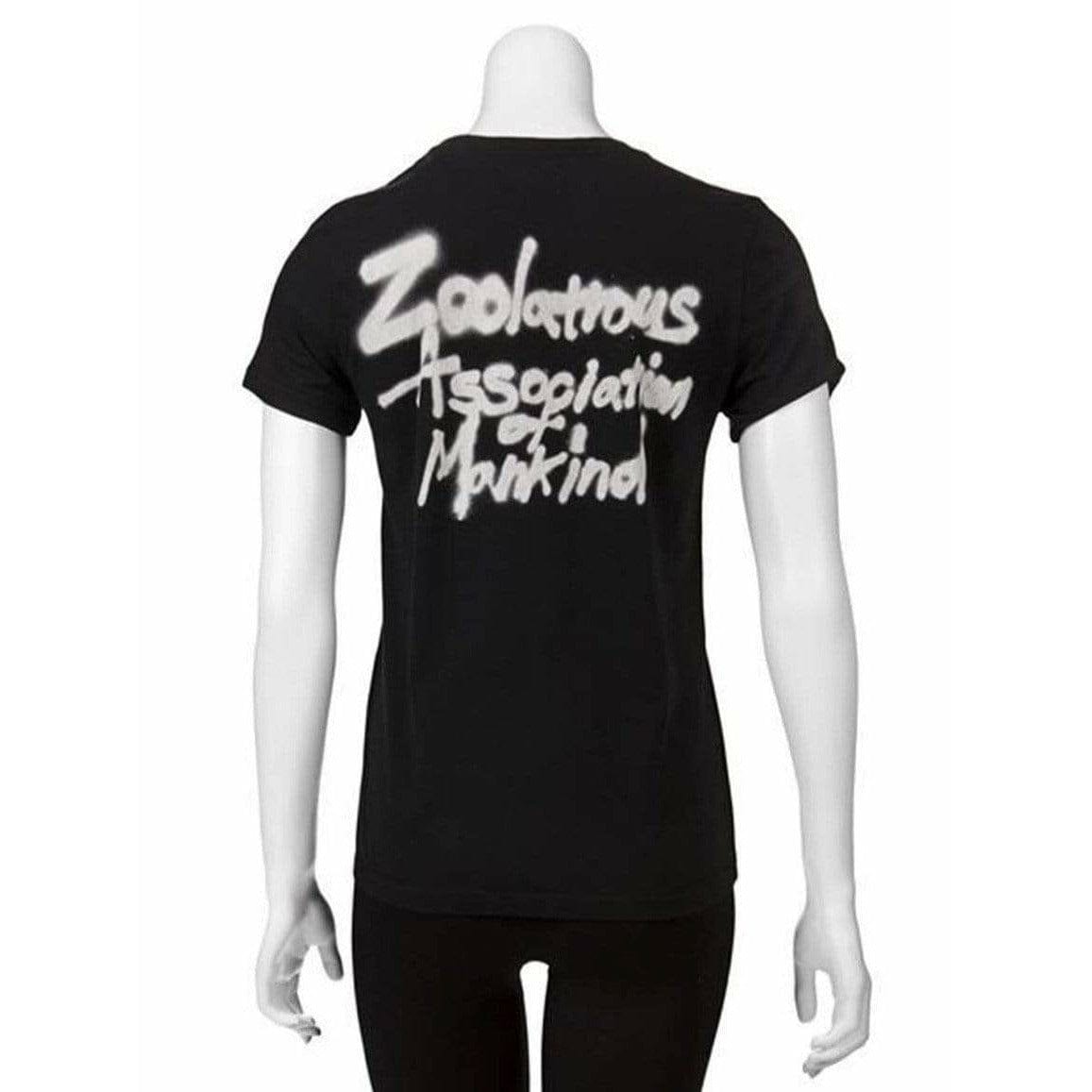 Undercover Shirts & Tops Undercover Black Cotton 'Free Grace' T-Shirt