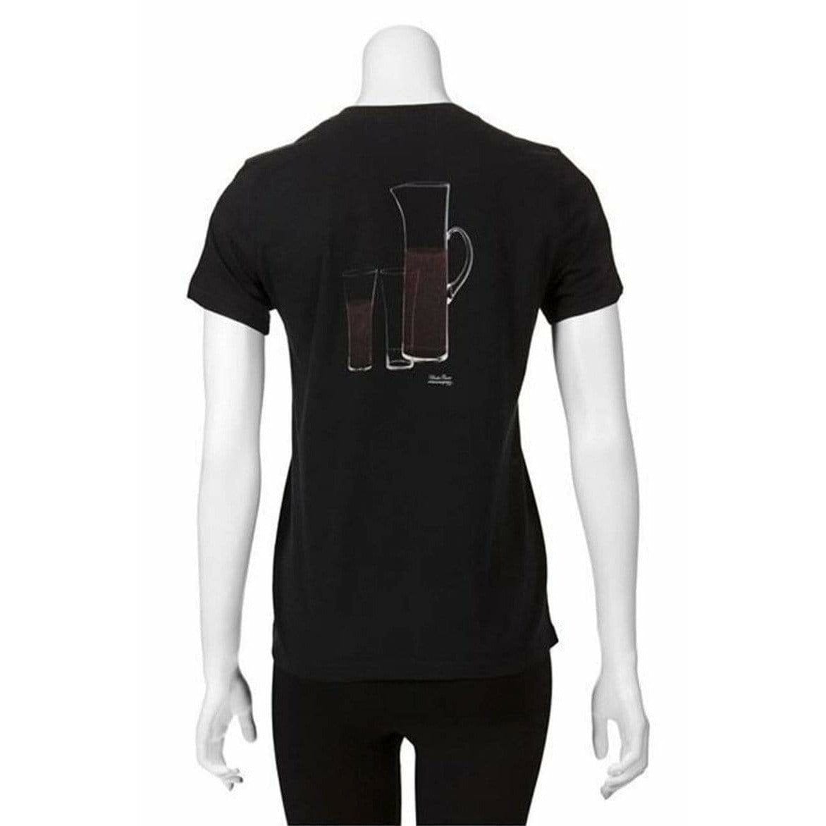 Undercover Shirts & Tops Undercover 'Kitted Drink' Black Cotton T-Shirt