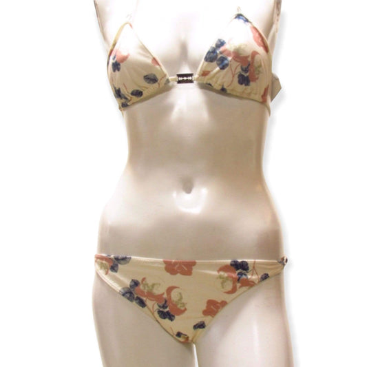 Swimwear Undercover Printed String Bikini - Designer Swimwear Set Rosy Brown