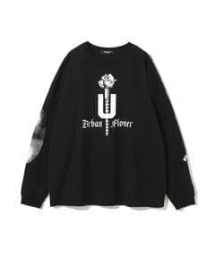 Undercover Long Sleeve Graphic T-Shirt in Black by Undercover