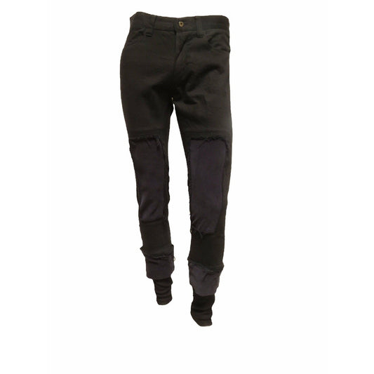 Unholy Matrimony Pants Medium / Black / Cotton Unholy Matrimony Long Patch Pants