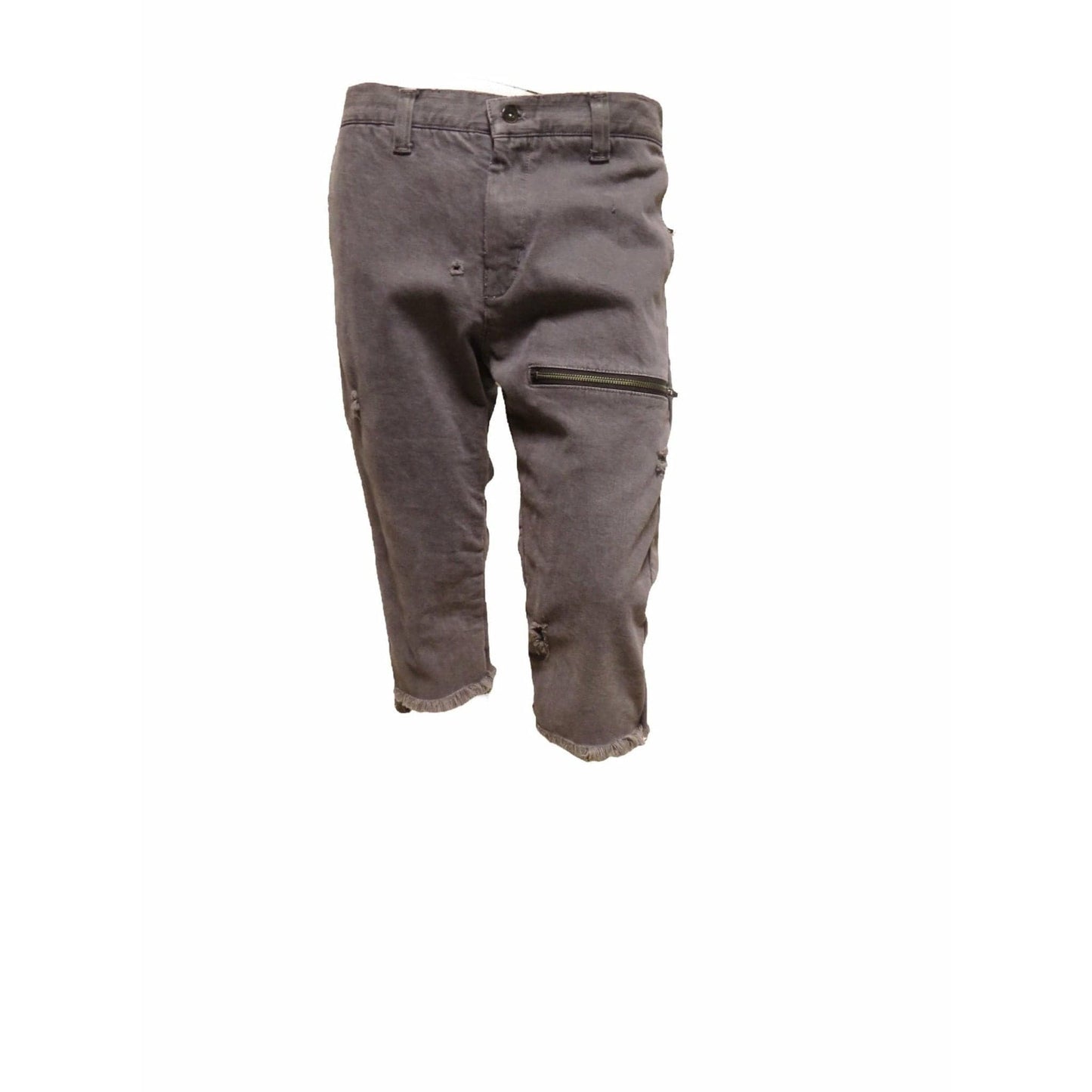 Pants Unholy Matrimony Zipper Pocket Short Dim Gray