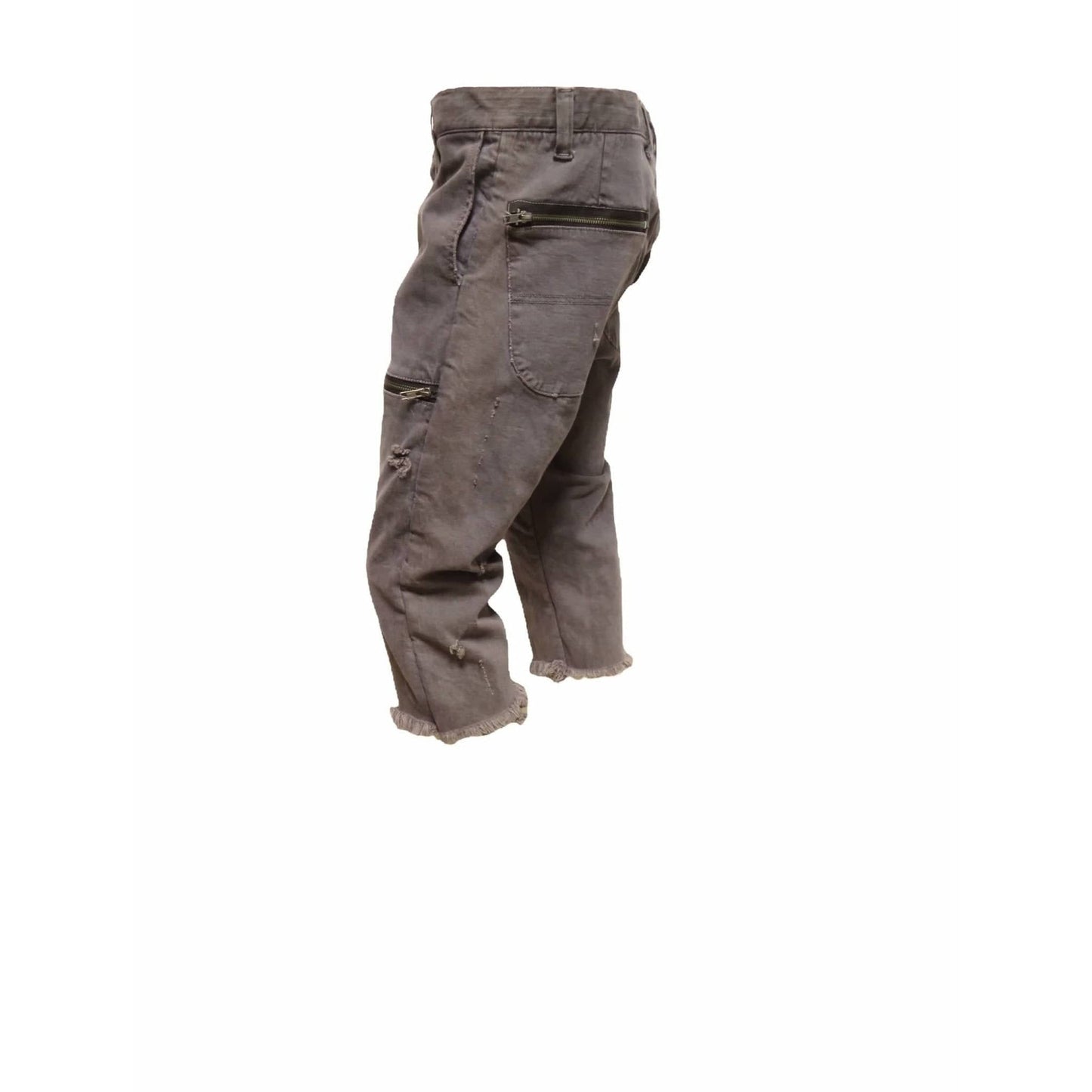 Pants Unholy Matrimony Zipper Pocket Short Dim Gray